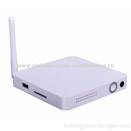 New Arrival Android-based TV Set-top Box with Dual-core GPU, Supports Wi-Fi FunctionNew